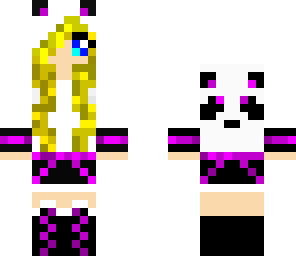 pink panda girl