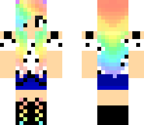 rainbow girl