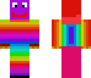 rainbow skin