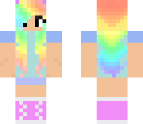 rainbow girl