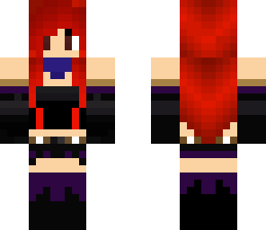 erza in dark armor