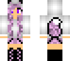 hot pink panda skin