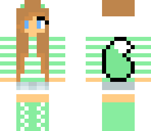 green girl