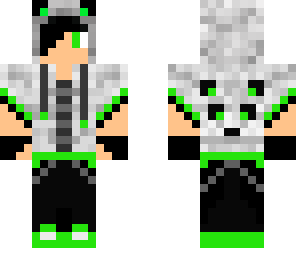 green panda boy edit
