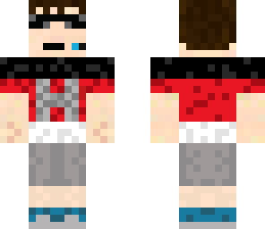 hassaan xdd 5 dark red white