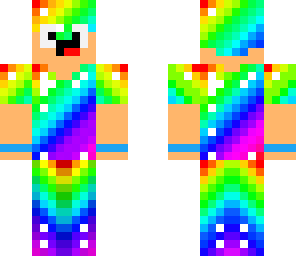 crazy multicoloured armour