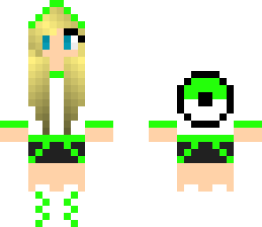 green pokemon - girl