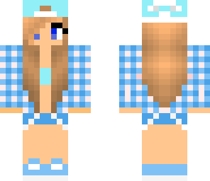 girl - blue