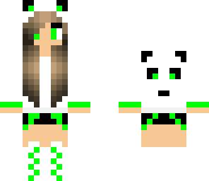 green panda
