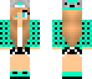 turquoise girl