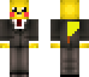 improved pikachu in a tux