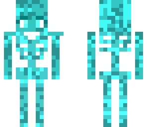 girl diamond skeleton