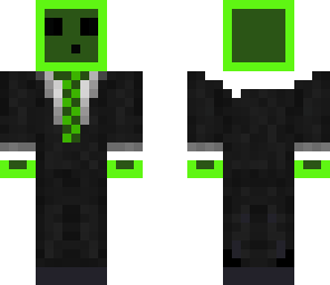 slime in black green