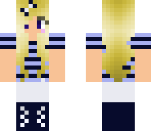 blue girl