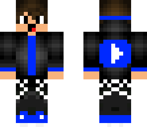 blue youtuber