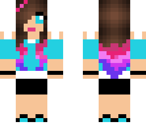 ombre hair and halter top