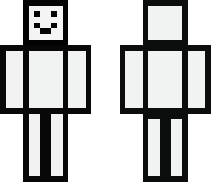 black white