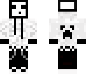 awesome black and white teen slime