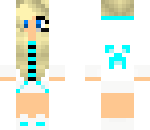 blue girl
