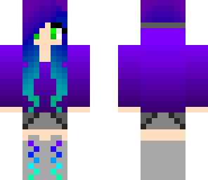 purple girl