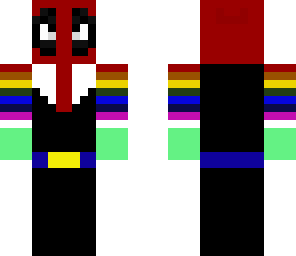 rainbow suit deadpool