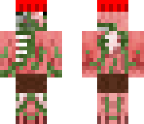 zobie pigman with red hat