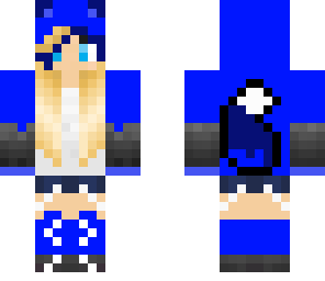 blue fox girl
