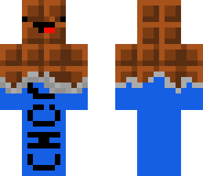 chocolate man blue