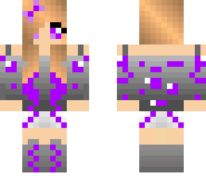 purple ore girl