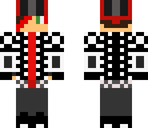 darkzek with red hair 