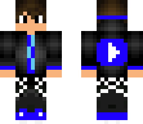 blue youtuber