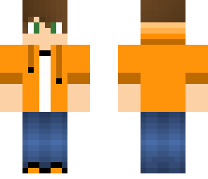 orange jacket guy