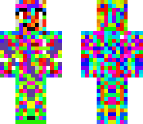 rainbow random girl