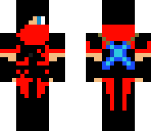 assassin with swords