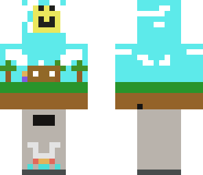 a minecraft world
