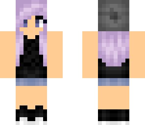 another pastel purple hair girl