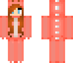 peach dino girl
