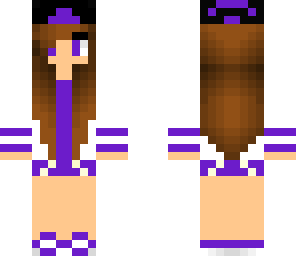 updated awesome purple girl skin