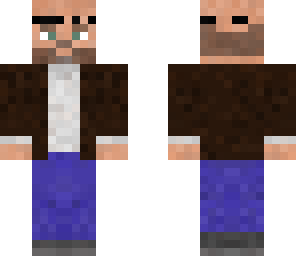 old bald man