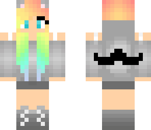 rainbow girl