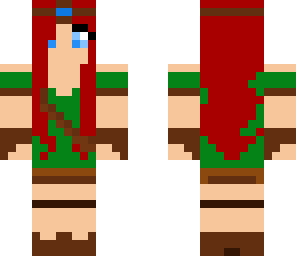 redhead warrior girl