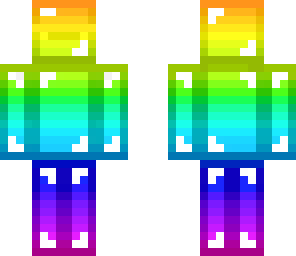 rainbow block guy