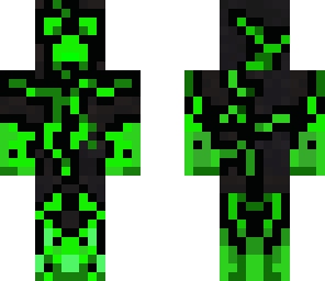 green lightning creeper