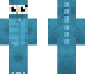 dinopenguin detailed face