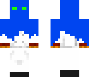 blue paint guy