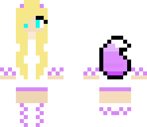 purple fox girl