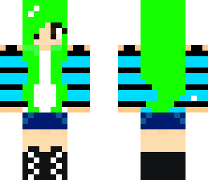 green girl