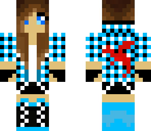 cool girl blue