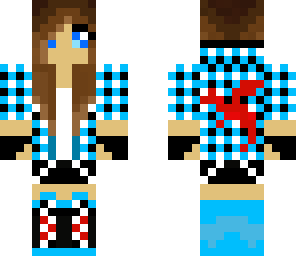 cool blue dragon girl