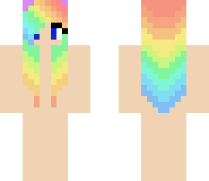 rainbow hair base